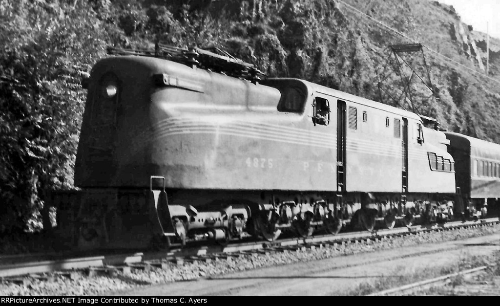 PRR 4875, GG-1, 1957